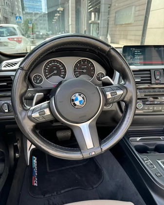 BMW Seria 4 cena 196800 przebieg: 96500, rok produkcji 2016 z Warszawa małe 121